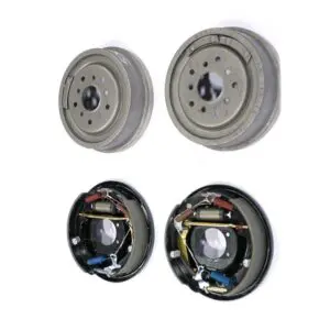 drums, brake shoes and hardware