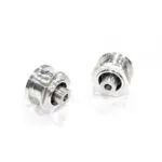 Pair of spherical upper control arm bushings