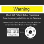 B4146WC Pro Series FRONT Steel Brake Kit 94 to 04