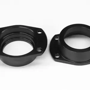 two black housing ends