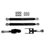 1-1/2" Mild Steel Rear Lower Control Arms & Double Adjustable Uppers