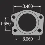 Rear B1714WC Pro Race Steel Rear Brake Kit