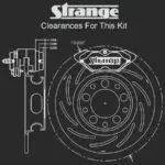 Rear B1714WC Pro Race Steel Rear Brake Kit