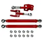 1-5/8" Chromoly Rear Lower Control Arms & Double Adjustable Uppers '64-'67