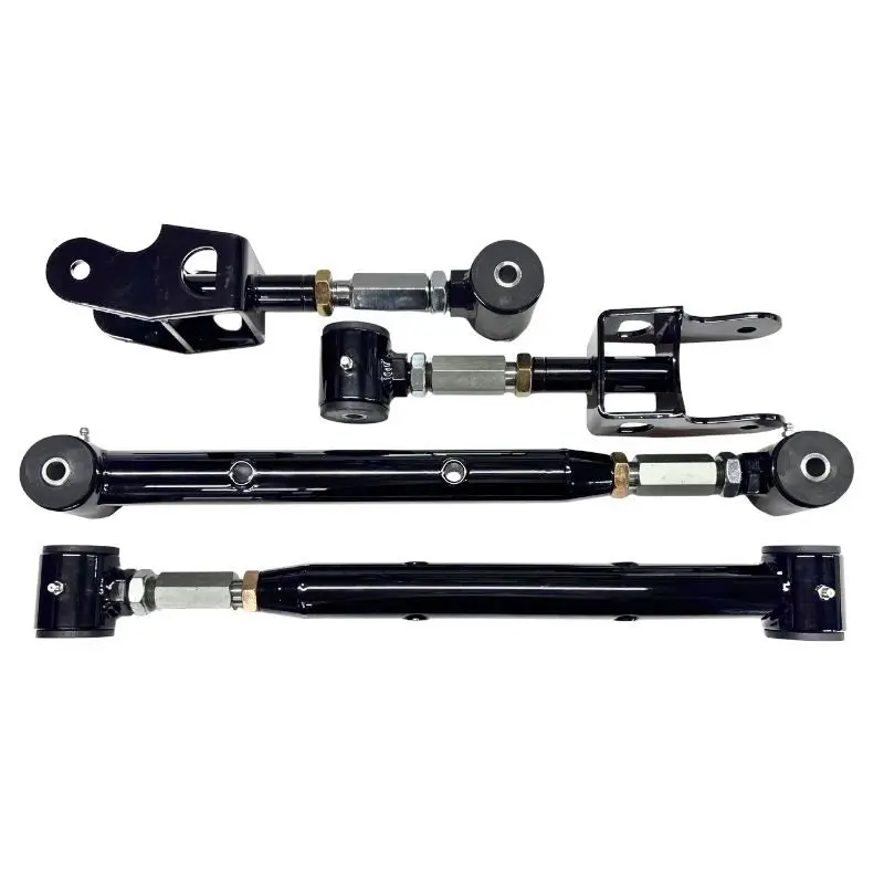 TC 501-G - 1 1-1/2" Mild Steel Rear Lower Control Arms Poly Double Adjustable & Poly Double Adjustable Uppers '68-'72 - Image 1