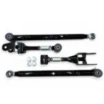 1-1/2" Mild Steel Rear Lower Control Arms Single Adjustable & Poly Double Adjustable Uppers '64-'67