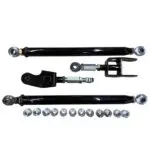 1-1/2" Mild Steel Rear Lower Control Arms & Double Adjustable Uppers '68-'72