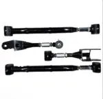 1-1/2" Mild Steel Rear Lower Control Arms Poly Double Adjustable & Poly Double Adjustable Uppers '64-'67