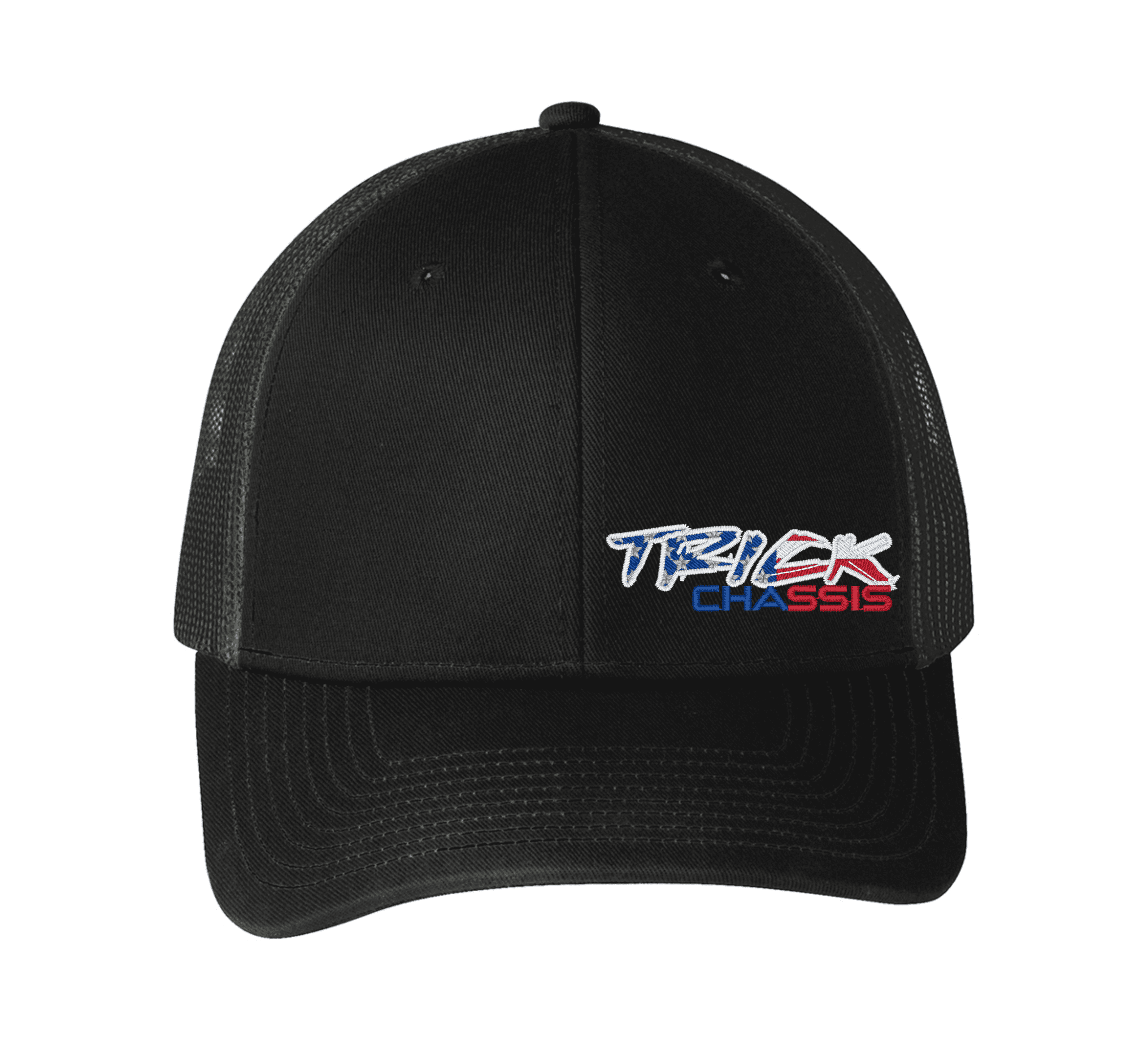 C112 Black-Grey Steel Snap Back Hats - Image 1