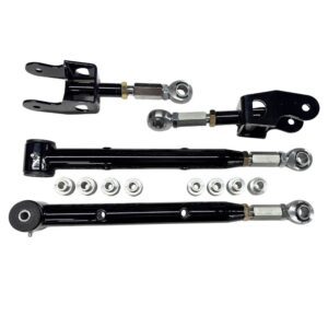 1-1/2" Mild Steel Rear Lower Control Arms Double Adjustable & Double Adjustable Uppers
