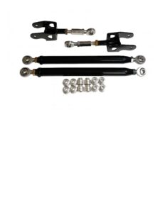 1-1/2" Mild Steel Rear Lower Control Arms & Double Adjustable Uppers '68-'72