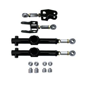 1-5/8" Chromoly Rear Lower Control Arms & Double Adjustable Uppers